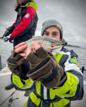 Dregen Instagram - Fishing diary day 1/2. 
Landed two Sea Trouts in the boat. Lost two just next to the boat. 
A great day around the Stockholm and Waxholm archipelago! ✖️♥️🎣