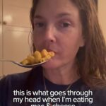 Drew Barrymore Instagram - mac & cheese, I love you.
