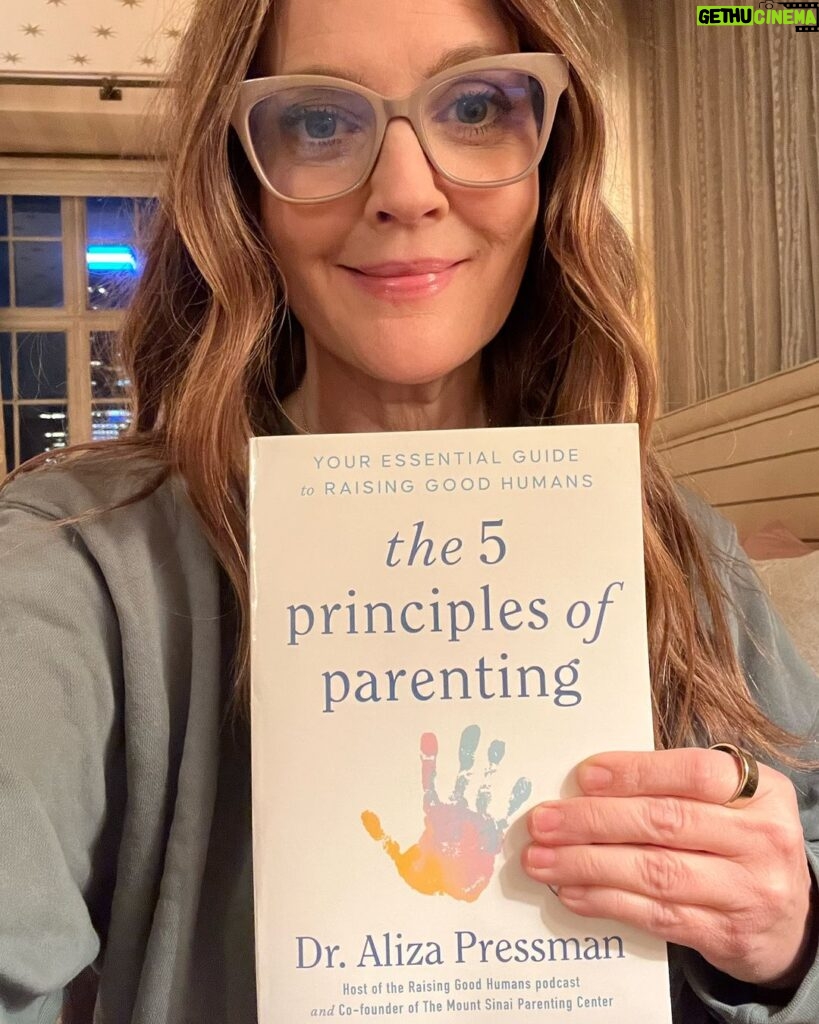 Drew Barrymore Instagram - Dr. Aliza is my go to. My trusted source for not just parenting, because being a good human is about YOU! And then we are able to navigate life better if we ourselves can regulate and apply the 5 principles to ourselves as well as our children. I love her. I love her incredibly inspiring researched tool box that she comes with to help anyone who chooses to engage with what she puts into the world. She changed my life 11 years ago and I am proud to call her my friend as well. GET THE BOOK. @raisinggoodhumanspodcast