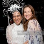 Drew Barrymore Instagram - What a beautiful night @time. I’m so honored and I’m so grateful to be included in @time’s 100 most influential people of 2023. I’m so excited for June for when @time will be free and accessible for all! Gown @oscardelarenta Styled by @_leeharris_ Tailored by @matthewkilgore Hair by @mrdanielhowellhair Makeup by @llgulino
