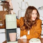 Drew Barrymore Instagram – Perfection is brewing ☕️ with the new Perfect Grind Coffee Maker ™ ✨ It’s a single serve coffee maker with countless ways for you to enjoy a perfect cup of coffee. Hot or Iced. Whole beans or ground. Cup size, coffee strength and more. It’s as versatile as it is Beautiful 😍