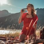 Drew Catherine Instagram - Let’s go for a hike ! I’ll pack a picnic! Let’s find somewhere magical and forget everything else. #Jasper Jasper National Park