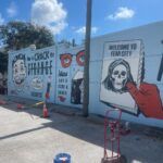 Dug One Instagram - Rolled through @shineonstpete the last couple days. Got to hang with old and new friends. 🍺 Put a lick of new paint on our old mural of ours. I would like to thank @michelletannu @palehorse @shineonstpete for always being pro! You guys kill it every year. But the MVP of the week is definitely @parksandrealization Thank you for being a beast! Till next time! ☀️ 🌴 🎨 We didn’t get to see every wall and most were not finish before I split. Peep the process flicks from some of the masters at work. @imagine876 @ben_johnston @james_bullough @123klan ✌🏼 SHINE St. Petersburg Mural Festival