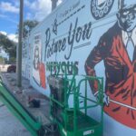Dug One Instagram - Rolled through @shineonstpete the last couple days. Got to hang with old and new friends. 🍺 Put a lick of new paint on our old mural of ours. I would like to thank @michelletannu @palehorse @shineonstpete for always being pro! You guys kill it every year. But the MVP of the week is definitely @parksandrealization Thank you for being a beast! Till next time! ☀️ 🌴 🎨 We didn’t get to see every wall and most were not finish before I split. Peep the process flicks from some of the masters at work. @imagine876 @ben_johnston @james_bullough @123klan ✌🏼 SHINE St. Petersburg Mural Festival