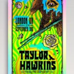 Dug One Instagram - **UPDATE - SOLD OUT -This is our poster we designed for tonight’s @foofighters Taylor Hawkins Tribute Show at Wembley Stadium. We will be releasing this 5 color silkscreen print printed by our folks over @industryprintshop signed and numbered artists proofs at 3:00pm EST the link will be in our bio.