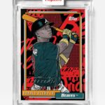 Dug One Instagram - El Abusador! Topps Project70 Card #834 // 1992 Ronald Acuna Jr. @toppsproject70 @ronaldacunaJr13 @topps available at Topps.com for the next 70 hours #mbtopps70