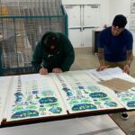 Dug One Instagram - 11/26 Print drop from HSAC Invitational Print project @ogmikegiant @morningbreath @mrjeremyfish @mrjeremyfish will be at HSAC to kick off the holiday season from12pm – 3:00pm on 11/26 Portion of the sale benefits @SFskateclub Collab print inspired by the work of @rickgriffindesigns video by @jeremymcnamara Haight Street Art Center
