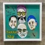 Dug One Instagram - The last couple days Morning Breath along with @mrjeremyfish and @ogmikegiant have been teaching the kids at @sfskateclub how to silkscreen at @haightstreetart As a thank you the kids surprised us with this amazing painting of the 4 of us! Big shout to @djorstad for the squeegee magic! 💪🏼 San Francisco, California