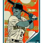Dug One Instagram - Topps Project70 Card #584 // 1962 Ken Griffey Jr. @toppsproject70 @therealkengriffeyjr @topps available at Topps.com for the next 70 hours #mbtopps70