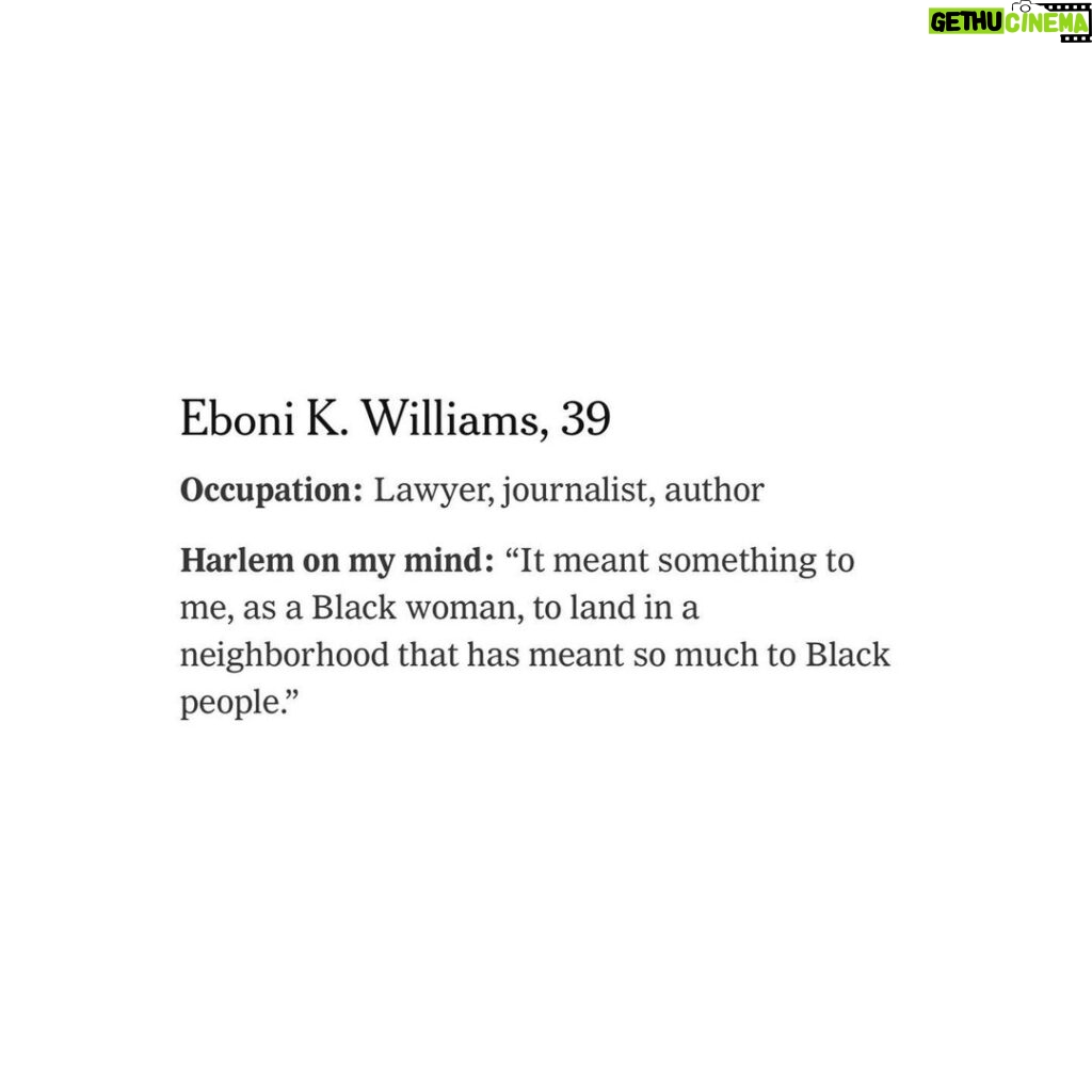 Eboni K. Williams Instagram - It’s really, REALLY hard to be free when you don’t own anything. ⁣ ⁣ I open the LEVERAGE chapter of my new book, BET ON BLACK, with this difficult truth because my liberation is tethered to ownership. ⁣ ⁣ This is why homeownership was ESSENTIAL to me as a single Black woman in America today. ⁣ ⁣ With high interest rates, race-based mortgage rejections and anti-Blackness in home appraisals…purchasing real estate in Manhattan was no easy feat.⁣ ⁣ But God 🙏🏾 ⁣ ⁣ I’m humbled and excited to welcome you into my Harlem Jewel Box that I get to call home 💕✨ ⁣ ⁣ Thank you to the @nytimes @nytrealestate for amplifying my journey to ownership…and ultimately to my liberation . ⁣ *Special shoutout to my brilliant and tenacious real estate attorney: Evans Legros