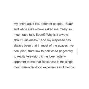Eboni K. Williams Instagram - Newsweek, ⁣
⁣
Thank you for sharing my final thoughts on my infamous season on RHONY🍎⁣
⁣
This is an EXCLUSIVE excerpt is from my new book📚 Chapter 3: DISRUPTION ⁣
⁣
Get your copy now! Link🔗in bio ⁣
BET ON BLACK: The Good News About Being Black in America Today ⁣
⁣
Who needs a reunion when you hold the power of the pen ;-)✨ ⁣
⁣
@newsweek @bravotv #RHONY ⁣
⁣
#BETONBLACK  #Blackness #BlackPeople #success #newmindset #BlackWoman #BlackCulture #Black #BlackWriters #BlackEmpowerment #KnowYourself #diversebooks #goodnews #BlackPride #AfricanAmerican ⁣⁣
