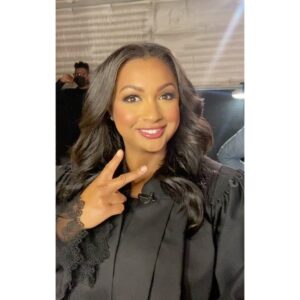 Eboni K. Williams Instagram - ⁣
All Rise 👩🏾‍⚖️⁣
⁣
Judge Eboni K. Williams PRESIDING ⁣
⁣
Elated to present to you…⁣
“Equal Justice with Judge Eboni K. Williams” ⁣
⁣
Coming to a daytime television screen near you this fall 🙌🏾✨ ⁣
⁣
There is no one in this industry I trust and revere more than Byron Allen. His consistent commitment to creating exceptional television and his unmatched cultural competency are key reasons this new show will be unlike anything else on-air. I am certain that we will deliver a revolutionary television court series.⁣
⁣
Y’all, We serve a remarkable God 🙏🏾⁣
⁣
*The last slide photo was taken in 2014. ⁣
Who knew then, as I was just starting my broadcast career, that almost 10 years later Judge Kevin Ross and I would be on-air colleagues.⁣
⁣
Blessed isn’t even a big enough word ✨ ⁣
⁣
Lesson: Stay in YOUR PROCESS⁣
Get more gems by getting my new book⁣
BET ON BLACK: The Good News About Being Black in America Today. Link 🔗in bio ⁣
⁣
Love y’all, ⁣
⁣
Judge Williams
