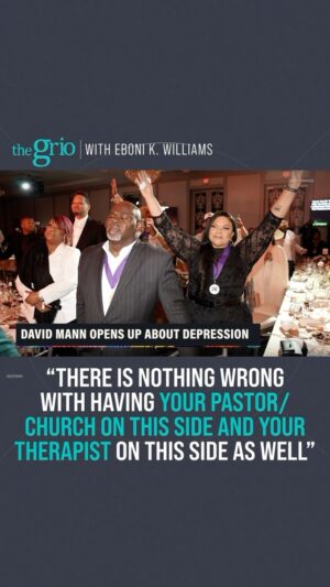 Eboni K. Williams Instagram - May is #MentalHealthAwarenessMonth and Eboni K. Williams (@ebonikwilliams) talks to actor and gospel singer David Mann (@davidandtamela) about when he realized he needed more than prayer to battle his depression. 

Tune into a new episode of theGrio with Eboni K. Williams at 6 pm ET tonight on theGrio cable channel.