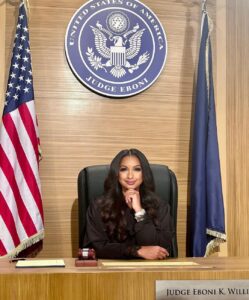 Eboni K. Williams Instagram - ⁣Order in the MF COURT👩🏾‍⚖️ ⁣ ⁣ This one is about to hit…different ⁣ ⁣ Coming soon✨ 📺 ⁣ ⁣ #EqualJustice #JudgeEboni