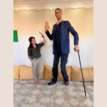 Ebru Ceylan Instagram - Dünyanın yaşayan en uzun insanı @sultankosen47 ın da çayını içmek kısmetmiş 🙏 2.51m 😎 #guinnesworldrecord 🥇 #thetallestpersonintheworld 🌎 #mardi̇n #turkey