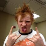 Ed Sheeran Instagram - Throwback dump from the Plus years. Explanations below 1. At the Worlds End in Finsbury park after just signing my publishing deal, early 2011 2. Falling asleep on @jakegosling’s studio couch after long hours of recording Plus, happened a lot 3. @sbtvonline mic, after recording my first A64 with @jamaledwards 4. Me after getting my first paycheque from music, so I bought Lego, obvz, wouldn’t you? 5. On tour in the USA early 2013 still plugging the A team, trying a new hairstyle, I would 6. Went to play for the troops in Afghanistan, crazy life experience 7. Foy making homemade pasta for me, shortly after us both writing The Hills of Aberfeldy in 2012 8. Me and @jmd_snowpatrol having a welcome break from writing multiply, we lived between Nashville and LA and ate a lot of pot noodles 9. Me and @dansmyers in my Nashville living days, 2013. I smoked too much then but I run a lot now so it’s fine (!?) 10. The start of it all, my first gig in 2002, Thomas Mills main hall, wearing a Green Day t shirt feeling myself Til the next dump x