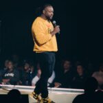 Eddy King Instagram - En première partie de @farylopesb ! Thanks again my G!👊🏾👊🏾 . 📸: @homayoun @portfolihomayoun . . . . . . . . #domedeparis #fary #eddyking #paris #humour #standupcomedy #Mokonzi #paris #514 #243 #RDC #Congo DÔME de Paris - Palais des Sports