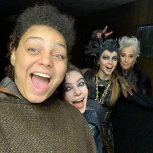 Eleanor Worthington-Cox Instagram - We’ll be *THIS* happy if you binge watch #BRITANNIAIII this weekend ;) 

There’s powerful, badass-asskicking babes galore… and more, so what more could you want ?! Why are you still reading this ?¡?!¿! PUT DOWN YOUR PHONE AND WATCH BRITANNIA. 😈😈😈 

#BRITANNIA3 @skytv @vertigo_films @britannia_tv #whyareyoureadingthese #youbetternotstillbereading #stillhere ? then get ready for a tell all BTS Q&A COMING SOON !!!! ⚔️❤️‍🔥😈🏹🥳