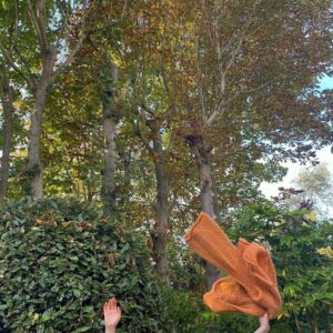 Eleanor Worthington-Cox Instagram - just your local forest fairy letting you know how much she loves autumn… that’ll be all 🧚‍♀️:)✨