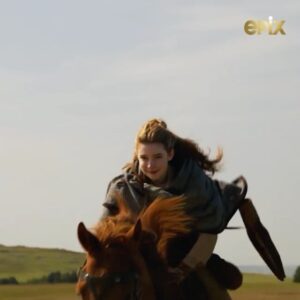 Eleanor Worthington-Cox Instagram - Calling all American fans, the Gods thank you for your patience…

#BRITANNIA3 is coming to @epix JAN 16, 2022. Let the countdown to chaos commence😈

@britannia_tv @britanniaonepix @epix