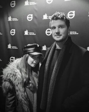 Eleanor Worthington-Cox Instagram - I put the mini in “gothic minimalism” :) So proud to have been at the first European premiere of #Gwen with these rather lovely humans, and to have received such a wonderful response from our audiences has been an absolute pleasure!#gothenburgfilmfestival I 🖤you (and fika, and your cinnamon rolls bigger than my head)