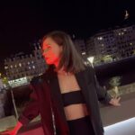 Elena Rivera Instagram - Los clips que me hizo @cquijorna en Sanse🖤🖤🖤 . . Look @dsquared2 @josejuan35 🌹