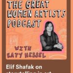 Elif Şafak Instagram - This was a profoundly inspiring conversation on women and art and creativity with the wonderful Katy Hessel, please join us and listen to our podcast talk on Spotify. Thank you so much Katy! @katy.hessel #womenartists #womeninthearts #womenwriters #womenwholift #womenwhowrite 📚📚📚 tarih boyunca hakkı yenen ya da bilinmeyen kadın sanatçılar üzerine; kadın ve sanat ve yaratıcılık üzerine bu harikulade ve ilham verici sohbeti sizler de dinlerseniz sevinirim. Çok teşekkür ederim değerli Katy Hessel #kadınyazarlar #sanatçılar #sanattarihi