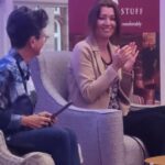 Elif Şafak Instagram - Manchester, beautiful Manchester… At the Manchester Central Library with the great and wonderfully inspiring Erica Wagner, grateful to everyone who came and asked questions and waited in the queue, a very special afternoon thanks to Manchester Literature Festival @ericawgnr @mcrlitfest #manchestergram #manchesterlibrary #manchesterliteraturefestival #literaryfiction #librariesrock #librarians #theislandofmissingtrees #librariestransform #elifshafak #supportlibraries #bookloversworld #readmorewomen 📚📚📚 akıl ve ruh sağlığımızı koruyabilmek için edebiyat festivalleri…. Manchester Edebiyat Festivalinde değerli edebiyat eleştirmeni Erica Wagner ile etkinliğimiz, gelen imza kuyruğunda bekleyen herkese candan teşekkür ederim #okumakiyileştirir #okumakaşktır #kitapsevdası #kitapsevgisi