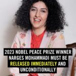 Elif Şafak Instagram - Imprisoned for defending #genderequality and #womensrights for supporting most basic and universal human rights. I find it very important that the brave and remarkable Narges Mohammadi was awarded the Nobel Peace Prize. For so many years and decades she has defended human rights for all, although at tremendous and heartbreaking personal costs. She must be released immediately. ALL human rights activists held in prison in Iran (surely in Turkey as well) must be released. Deepest respect solidarity sisterhood… #nargesmohammadi #womensrightsactivist #womensrightsmovement #middleeasternwomen #sisterhoodispowerful #equalityforall #nobelpeaceprize #womenoftheword #womenoftheworld #womanlifefreedom #jinjiyanazadi 📚📚📚 İranlı kadın hakları savunucusu Nergis Mohamedi’nin Nobel Barış Ödülü’nü alması hem çok önemli hem çok güzel hem de buruk bir haber. senelerdir kadın haklarını, insan haklarını, toplumsal eşitliği savunan ve idam cezasına karşı duran, demokrasi talep eden çok kıymetli bir ses ve bütün bunları yaptığı, yapabildiği için çok büyük bedeller ödedi, halen hapiste. O ve tüm hak savunucuları bir an önce özgür bırakılmalı. Sadece İran’da değil Türkiye’de de hapislere atılan tüm insan hakları savunucuları. #insanhakları #kadınhakları #kadınyaşamözgürlük