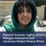 Elif Şafak Instagram - Imprisoned for defending #genderequality and #womensrights for supporting most basic and universal human rights. I find it very important that the brave and remarkable Narges Mohammadi was awarded the Nobel Peace Prize. For so many years and decades she has defended human rights for all, although at tremendous and heartbreaking personal costs. She must be released immediately. ALL human rights activists held in prison in Iran (surely in Turkey as well) must be released. Deepest respect solidarity sisterhood… #nargesmohammadi #womensrightsactivist #womensrightsmovement #middleeasternwomen #sisterhoodispowerful #equalityforall #nobelpeaceprize #womenoftheword #womenoftheworld #womanlifefreedom #jinjiyanazadi 📚📚📚 İranlı kadın hakları savunucusu Nergis Mohamedi’nin Nobel Barış Ödülü’nü alması hem çok önemli hem çok güzel hem de buruk bir haber. senelerdir kadın haklarını, insan haklarını, toplumsal eşitliği savunan ve idam cezasına karşı duran, demokrasi talep eden çok kıymetli bir ses ve bütün bunları yaptığı, yapabildiği için çok büyük bedeller ödedi, halen hapiste. O ve tüm hak savunucuları bir an önce özgür bırakılmalı. Sadece İran’da değil Türkiye’de de hapislere atılan tüm insan hakları savunucuları. #insanhakları #kadınhakları #kadınyaşamözgürlük