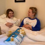 Eliot Salt Instagram - Went to #NYC and made @hannahvdw dress like a bag of #popchips for #art and as a shameless but enticing sponsorship pitch #live #laugh #pop New York City, N.Y.
