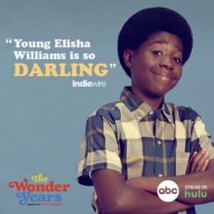 Elisha Williams Instagram - #FYC #wonderyears #emmys