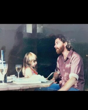Ella Hooper Instagram - My Dad, Jeremy Neil Hooper. Man of letters, music and bushwalking. All passions I carry in me. I don’t do as much bushwalking as I would like to, but I’ve made a life out of the other two. Very much because of him and his reverence for it. Love ya Dad. Hope you’re writing, listening and wandering free.. 
January is a doozie for me, in terms of loss, and love, and change. If I’m a little quiet, it’s likely due to this time of recent remembrance. Most of my brain / heart goes towards processing how to hold it, and how to move through it. I’ll write about it one day. Of course. But it’s quite a silent “..Okay, what just happened.. really? Oh. it’s real?.. Oh..” kind of feeling mostly still. I’ll be playing his favourite tunes today and maybe even try to learn one. It feels like a very real way to connect still, through the music we both loved. We had the same taste (or I just copied his..) and I’m so astounded I got him to contribute to the last record, on his old recorder. It moves me beyond captions, that we finally collaborated, family band style on a song about blissing out in the hills of home, another shared deep well of resonance. A place where we both found and find much peace n solace for our similarly overanalytical minds.. #family #tree #branches #love #loss #myfather