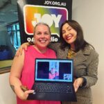 Ella Hooper Instagram - Good to be back with my faves @joy949 for @joybreakfast this morning, talking up the Oh My Goddess! tour and all things Small Town Temple.. (slide 2 to see @rmorrisonmakeup ‘s very first on air interview for JoyFM a fewwwww moons back, with ME! (2013/14?!) #stillhere #lgbtqi+ #pride @vicpridecentre #stkilda