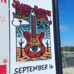 Ella Hooper Instagram - I’m gonna miss seeing this magnificent Reg Mombassa designed poster all around Aus.. 2nd last show - is our hometown show!!! And it’s a FULL BAND affair! Yikes and sheesh and BRING IT ON. One of my all time favourite venues. Iconic is overused, but it really is. So come on down, and see @jamesreyne_official & I & this mad beautiful tour out with some good old St Kilda / Melbourne rock doggery and cheer! 💪🏼✨🌵💪🏼✨🌵#wayoutwest #almostover #thepalaisstkilda #lasttickets