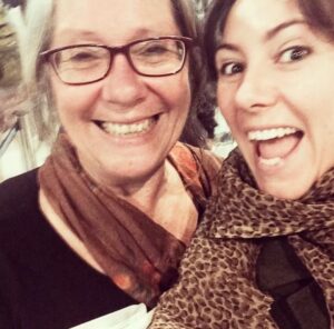 Ella Hooper Instagram - My main dawg.. Mumma. You and your warm love are, as Van sang, ‘ever-present everywhere..’ That warm, love. 
None warmer. 
Irreplaceable. 
Duh. 
But more grateful that I got you and your mumma-love for as long as I did, than have anything else for any extra seconds. We love you so bloody much. 
You incredible silly funny special talented curious capable rock solid and yet loosey goosey legend. 
Sigh. Not a DAY goes by, not even many minutes of a day, when I’m not thinking of ya. My favourite human, still, and forever. And I know you know it. We miss you so much it’s beyond words, but we are doing our very best to honour you, and live as you would like. Look, we don’t want a smack on bum to be the first thing you do to us upon rejoining perhaps! No. It will be a couple of glasses of plonk on heaven’s porch, and a cheers to lives well LIVED. I hope. So much of me can’t wait for that. Til then, we salute you, and live well to stave off smacks and secure ‘cheers!’ 🥂 … love love love love Xx Dort Squidge Belle Xx