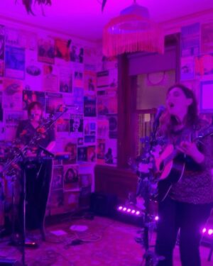 Ella Hooper Instagram - Coupla moments. Sometimes the smallest stages & venues hold the biggest vibes. (Sometimes not too) but safe to say the tour got off to a pocket rocketed start with a buzzy lil Friday evening at @tanswellshotel in Beautiful Beechworth! I swoon so hard for regional Victoria. The places, the punters, they know how to have fun. And, they have good taste. ;) Singing with tour compadre @ramblinvanwalker is such a frikken treat. Plus my longtime bestie legend keyswoman @madsdavey holding it down while we traded oldies, newies and some of our not written by us favourites.. (think the Small Faces, Joe Strummer) WHAT FUN. Tassie (aka, the isle of Van!) - you’re next!!! All show deets in the thing. Click on through and join us for the Oh My Goddess! tour xxx (also, Melbun peeps, don’t forget the @brunswickballroomaus is show is FULL band powered, if you’ve been craving something a little.. pumped up, that one’s for you.) xx Hoops