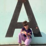 Ella Lee Instagram - ✨💜 . . . . . #darknetflix #netflix #artweek #hannahkahnwald #actress #ellalee #vintagestyle