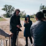 Ella Lee Instagram - Amazing moments in 2019: shooting the Star Wars JEDI Fallen Order commercial with the wonderful Garth Davis. #starwars #jedifallenorder #stormtrooper #fallenorder #garthdavis #ellalee #neidig #xbox Toronto Film Studio