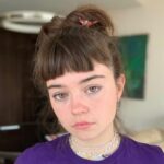 Ella Lee Instagram - 🧞‍♀️💜 . . . . . . . . . .#Berlin #netflixacress #fotoshoot #darknetflix #purple