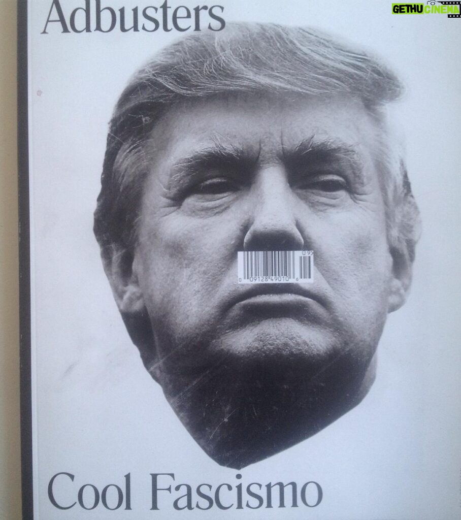 Ella Rumpf Instagram - You see where this is going don’t you?For the first time in history, a culture of cool is turning into a culture of fear. We're all living in two parallel ralities. With every disturbance, every act of surveillance we accept, every gunshot, every boot kicking in a door somewhere in the city,''normal life'' whips back on an ever sharper arc. It becomes a pattern. A pattern of collaboration#Adbusters