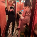 Ellie Goulding Instagram - I was sneaking a quick crap selfie of my @stellamccartney get up in the loos, when a beautiful stranger said absolutely not, give me that phone. Thank you 🤣 I don’t go out much