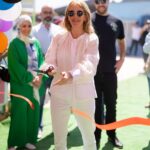Ellie Goulding Instagram - Yesterday I had the honour of opening the Zaatari Music & Arts Center at Zaatari Refugee Camp, Jordan . This is the largest refugee camp in the Middle East with 60% of the 85,000 residents under 25. It was an extraordinary privilege to meet young Syrian people and to get the opportunity see them not only as refugees but as musicians and artists and performers. I will remember and treasure their performances for a long time to come. To be a refugee is often to experience trauma, a removal of identity and the erasure of culture. It’s an existence that leaves little room for dreams. The Zaatari Music & Arts Center reinstates both dreams and hope. Thanks to this remarkable initiative, in this corner of the camp young people will now have access to classes in Guitar, Drums, Oud, Voice & Dance, a performance space and a recording studio. Music and the arts can help to heal trauma and to reconnect refugees with their culture and identity. I was also moved by the dedication of people and organisations working to help refugees at Zaatari. But despite the best efforts of the Jordanian services and many international agencies, international budgets for Syrian refugees are being cut. We must not forget that 110M people are currently forcibly displaced from their homes, which is the most since World War 2. My visit to Zaatari confirms my belief that only by coming together as a global community to support refugees properly can we give theses young people the beautiful future they deserve. Love Ellie x @dreamdayorg @playingforchangefoundation @questscope @toddkrim @fairmontamman