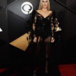 Ellie Goulding Instagram - Thank you so much @zuhairmuradofficial for dressing me last night and making me feel so special. Thank you to the @recordingacademy for a beautiful evening Congratulations to all the winners and nominees… honoured and blessed to be amongst you in that room. I hope this will be the first of many Grammy nights for this Hereford girl. Simply… I just love to make music and even better that you love what I do. To be recognised for that by the @recordingacademy is a total dream. Lucky lucky lucky 🤍 Hair @davidvoncannon Make up @janicedaoud Styled by @kyledevolle @sarahkrickphotography