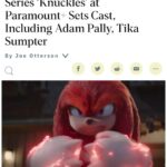 Ellie Taylor Instagram - 9 year-old Ellie playing on her Game Gear would be absolutely chuffed with this. Delighted to become part of the Sonic Universe🦔💨 coming soon to @paramountplus