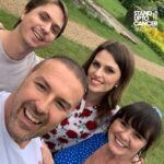 Ellie Taylor Instagram - ‘The Great Stand Up To Cancer Bake Off’ tonight, Easter Sunday at 740pm on @channel4 with my arch nemesisisis @coleen_nolan @mcguinness.paddy and Joe Thomas. I trotted into that tent giddy with quiet hope because I’d once made a roux. Poor sweet naive Ellie. Needless to say, as soon as I clocked Paul’s shark eyes, any confidence leaked out of me like custard from a soggy choux. But to the important bit. Don’t know about you, but too many people I love have been affected by cancer in the last year alone. Are you able to spare £30, £20 or £10 to help advance life-saving cancer research? Text THIRTY, TWENTY or TEN to 70404 to donate to @SU2CUK. Text costs £30, £20 or £10 +1 standard rate txt. 16+, UK mobs only. Ts&Cs: channel4.com/terms. #GBBO @SU2CUK