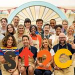 Ellie Taylor Instagram - In no other tent would I rather crumble under pressure while wearing an apron. The Great Celebrity Bake Off for Stand Up To Cancer coming soon to Channel 4 💕💕💕 @su2cuk