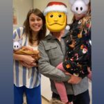 Ellie Taylor Instagram - How to ruin your first family photo with an ill placed diplodocus. #dinodick