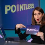 Ellie Taylor Instagram - Delighted to be a Pointless sidekick on the new series! Less delighted with my choice of wacky pose on the press stills. She’s just so blardy zannnnny. (For those who’ve ever wondered, the laptop password is R!chard0sm@nWozEre)