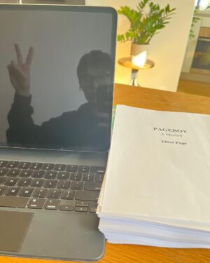 Elliot Page Instagram - 100 days to go 📖
ElliotPageBook.com
